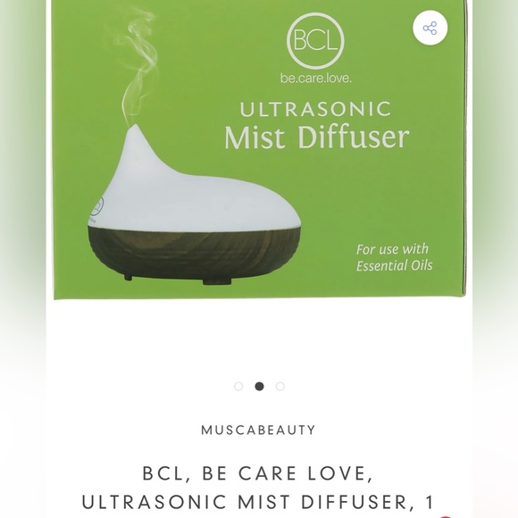 BCL - be.care.love - ULTRASONIC MIST DIFFUSER -
For use with essential oils . - Picture 2 of 3
